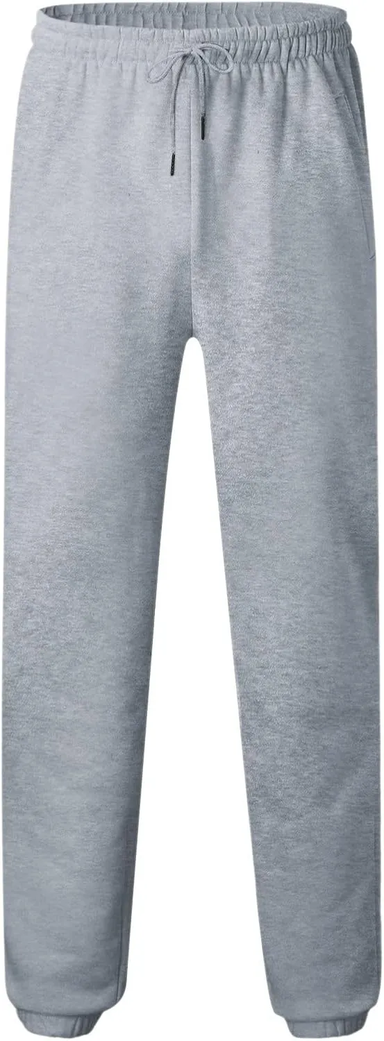 2023 Sweatpants for Men, Men's Cargo Sweatpant Casual Joggers Athletic Pants Loose Stretch Baggy Trousers with Pockets