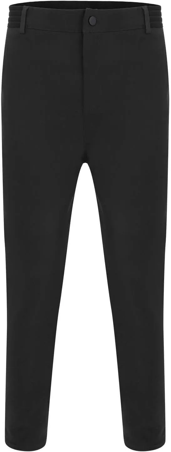 2024 Men's Casual Chinos Pants Slim Fit Skinny Stretch Dress Pants Expandable Waist Casual Suit Pants with Pockets
