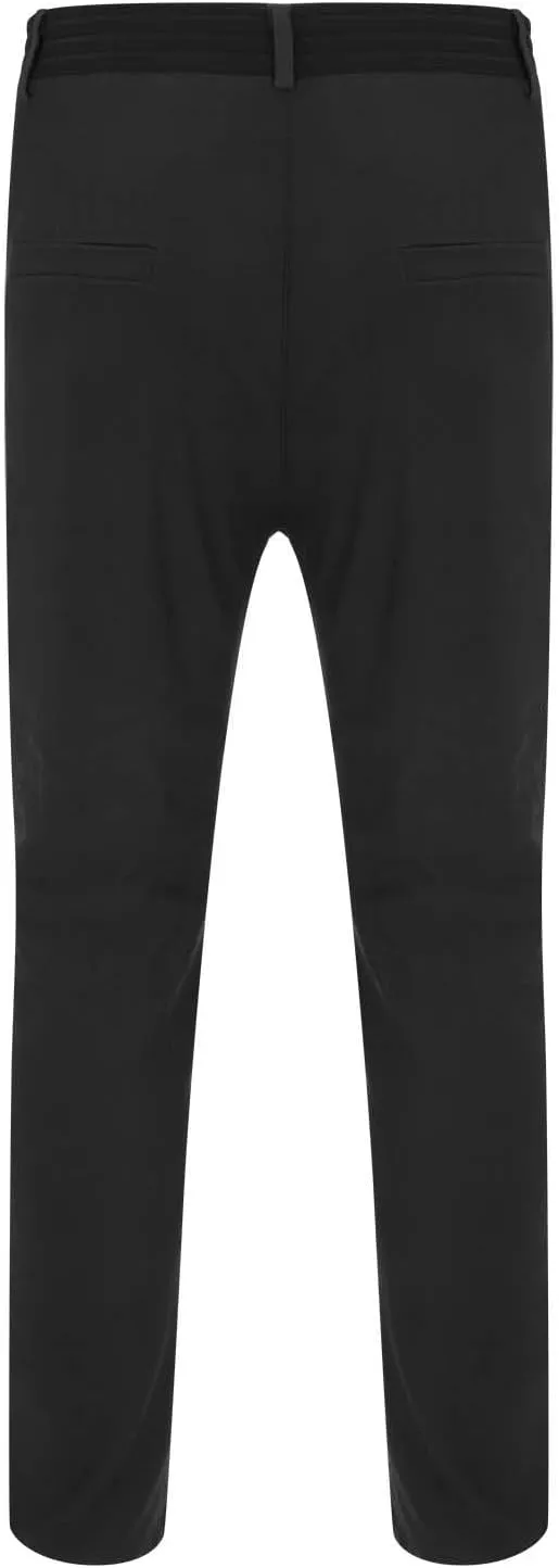 2024 Men's Casual Chinos Pants Slim Fit Skinny Stretch Dress Pants Expandable Waist Casual Suit Pants with Pockets