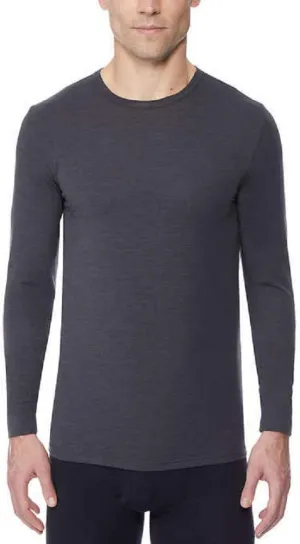 32 DEGREES Weatherproof Mens Long Sleeve Crew Neck