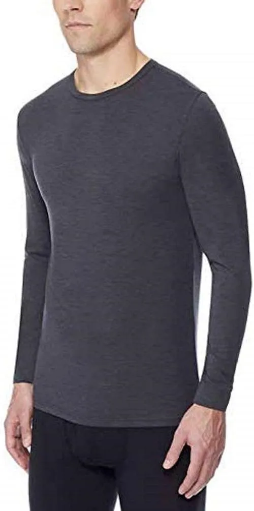 32 DEGREES Weatherproof Mens Long Sleeve Crew Neck