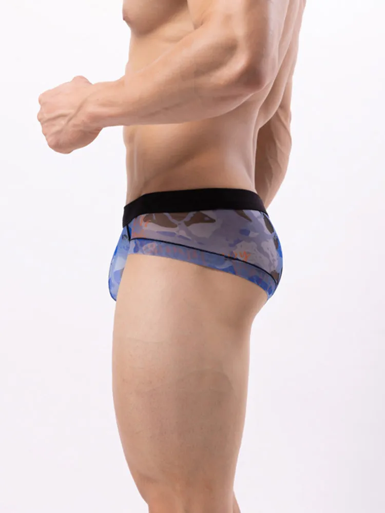 4-pack Men's Double-layer Breathable Mesh Briefs