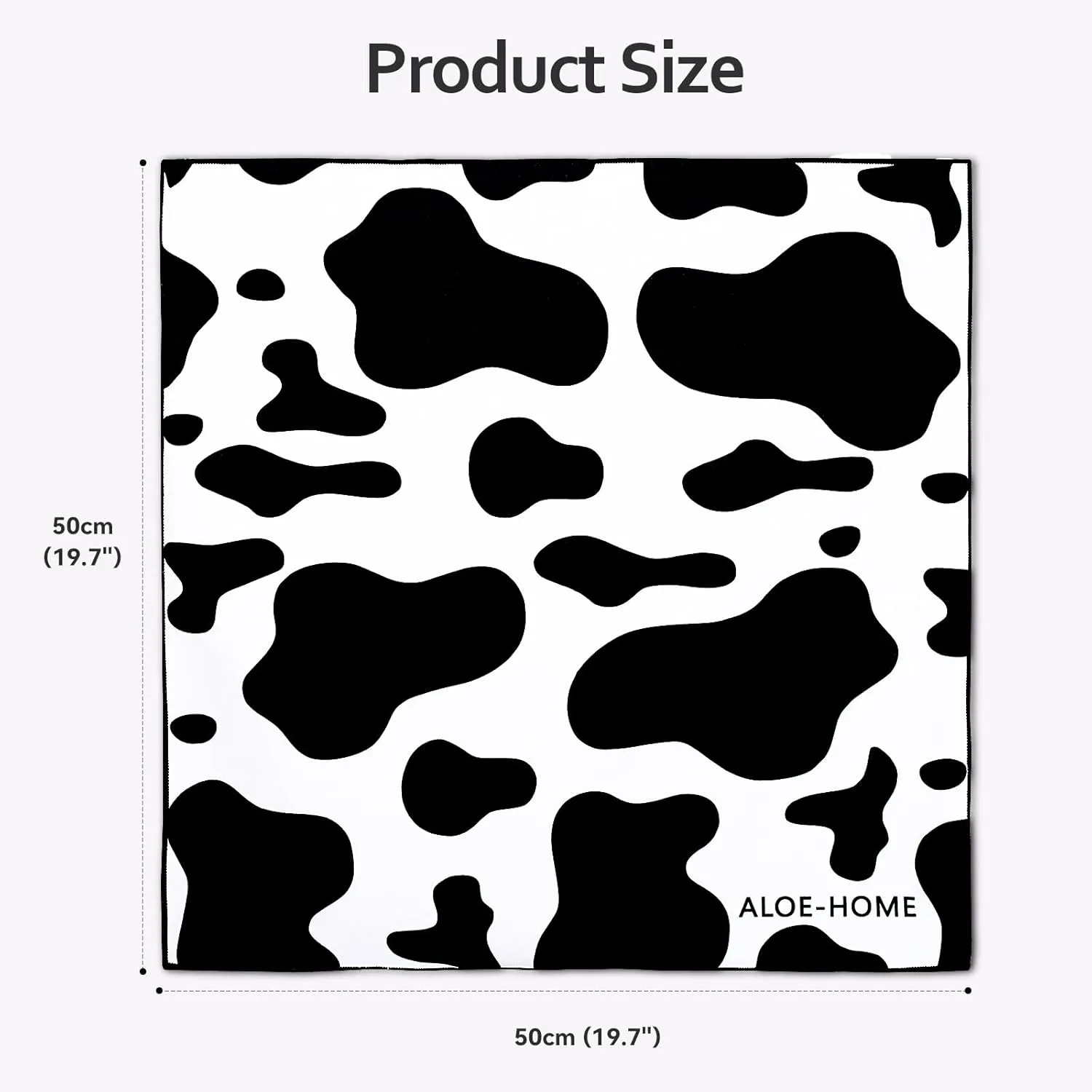 Abiudeng Self Adhesive Cloth Magic Makeup Wrap Magic Wrap Cloth Cosmetic Pouch Camera Protective Wrap Anti-Scratch Lens Wrap Pouch Portable Easy Clean for Women Men-Cow Pattern