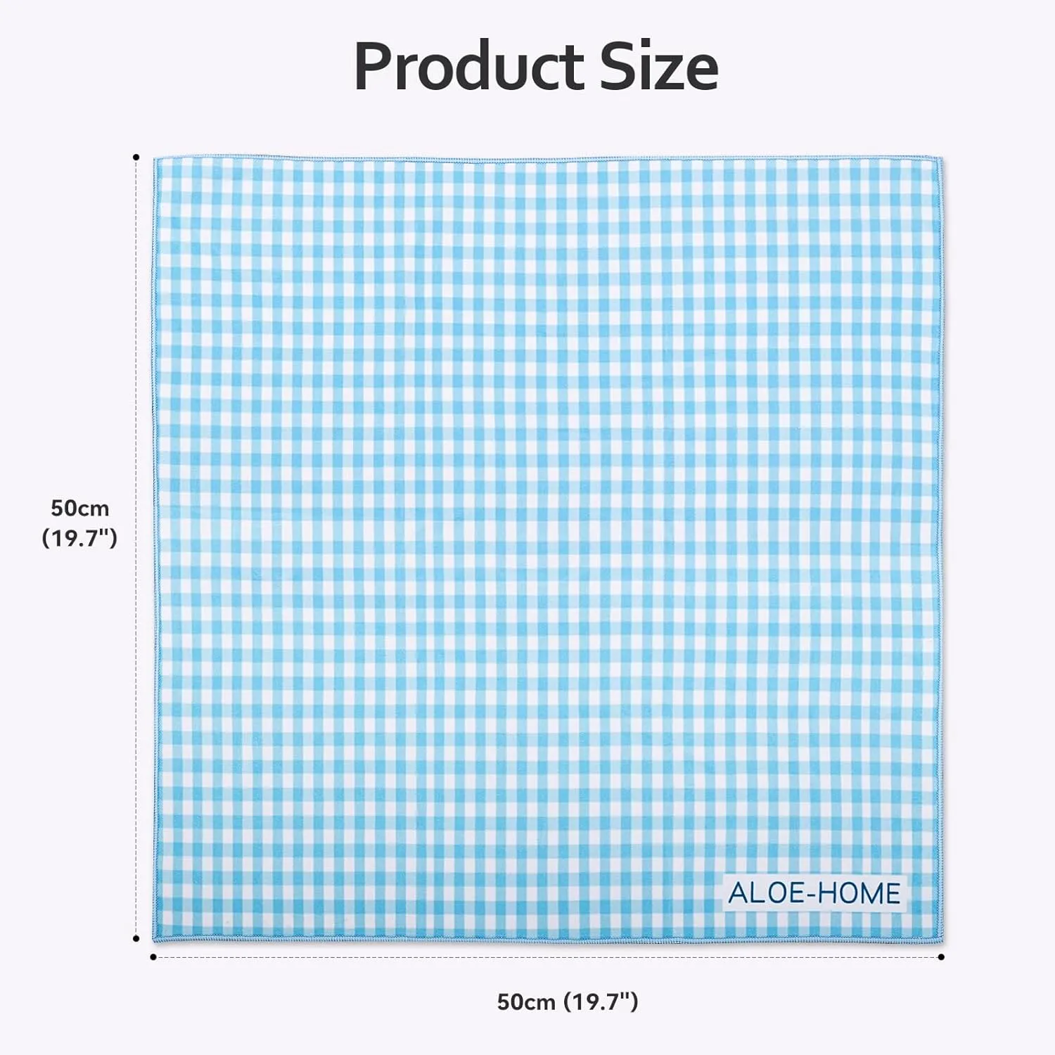 Abiudeng Self-Adhesive Magic Makeup Wrap Magic Wrap Cloth Cosmetic Pouch Camera Protective Anti-Scratch Lens Wrap Pouch Portable Easy Clean for Women Men-Blue Plaid