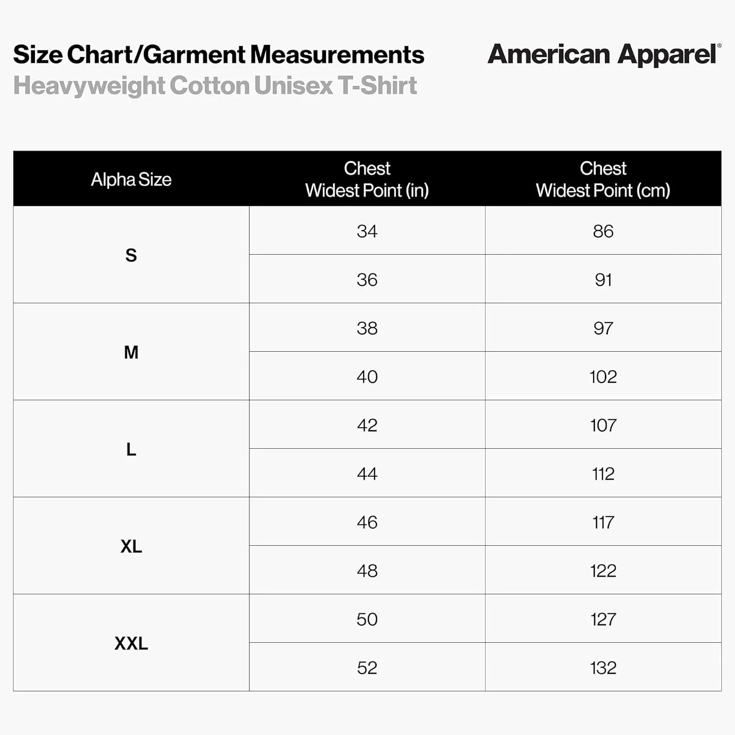 American Apparel Adult Heavyweight Cotton T-Shirt, Style G1301/G1301GD, Multipack
