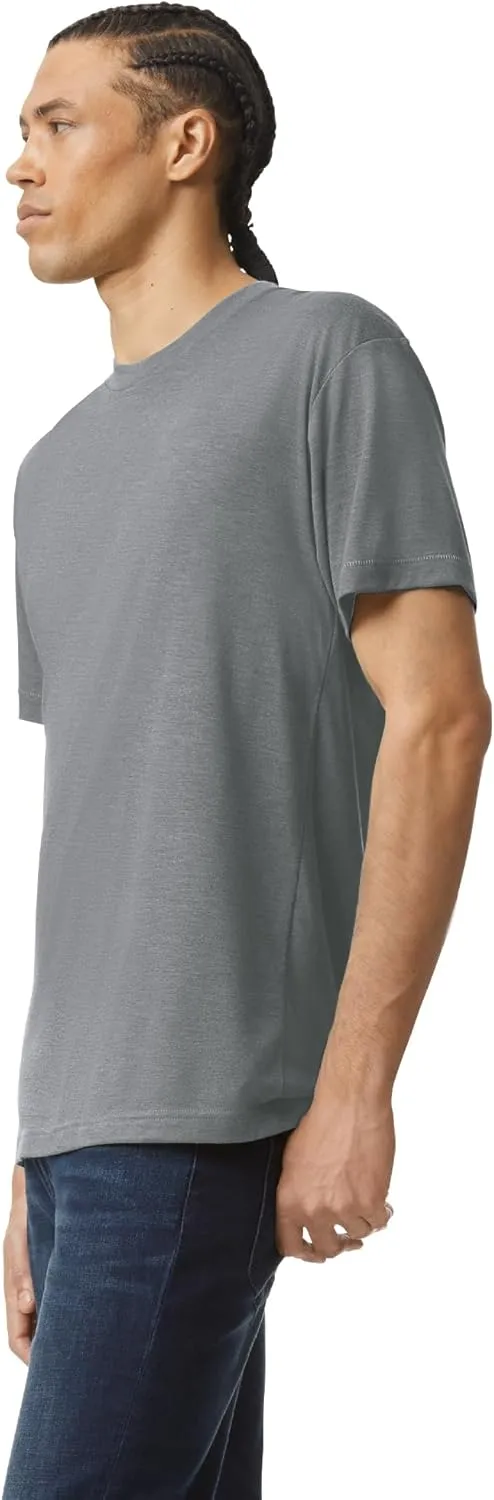 American Apparel Adult Tri-Blend Track T-Shirt, Style GTR401, 2-Pack