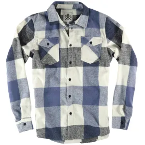 American Made Men's Flannel Shirt | Blue Buffalo