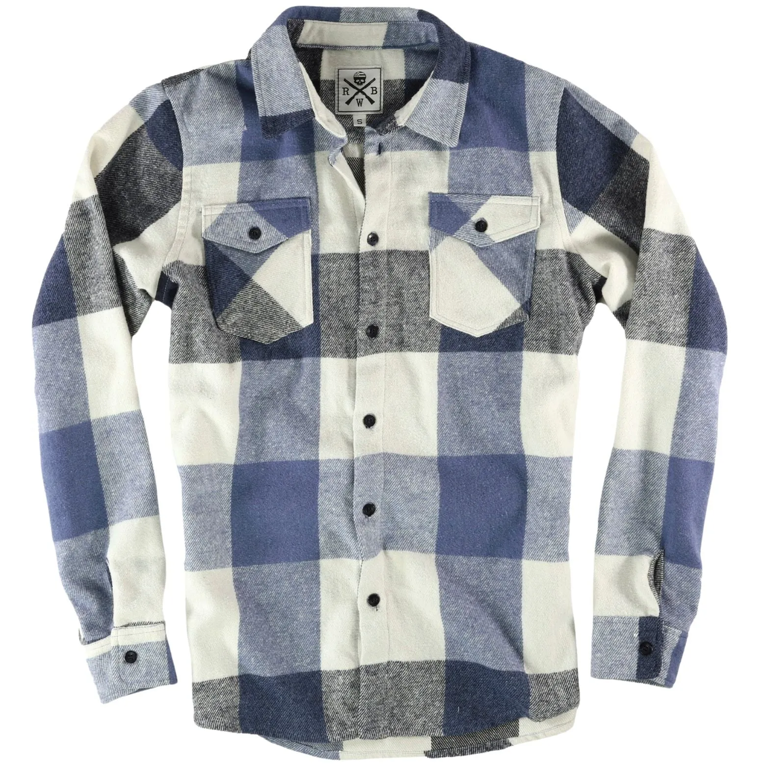 American Made Men's Flannel Shirt | Blue Buffalo
