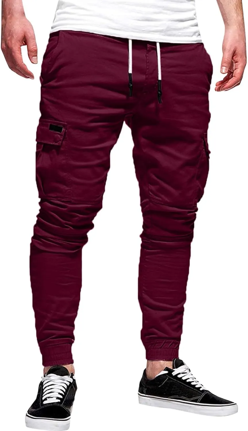 Big and Tall Cargo Pants for Men Sweatpants for Men Tactical Work Pants Sweatpants for Workout Running Training Pants