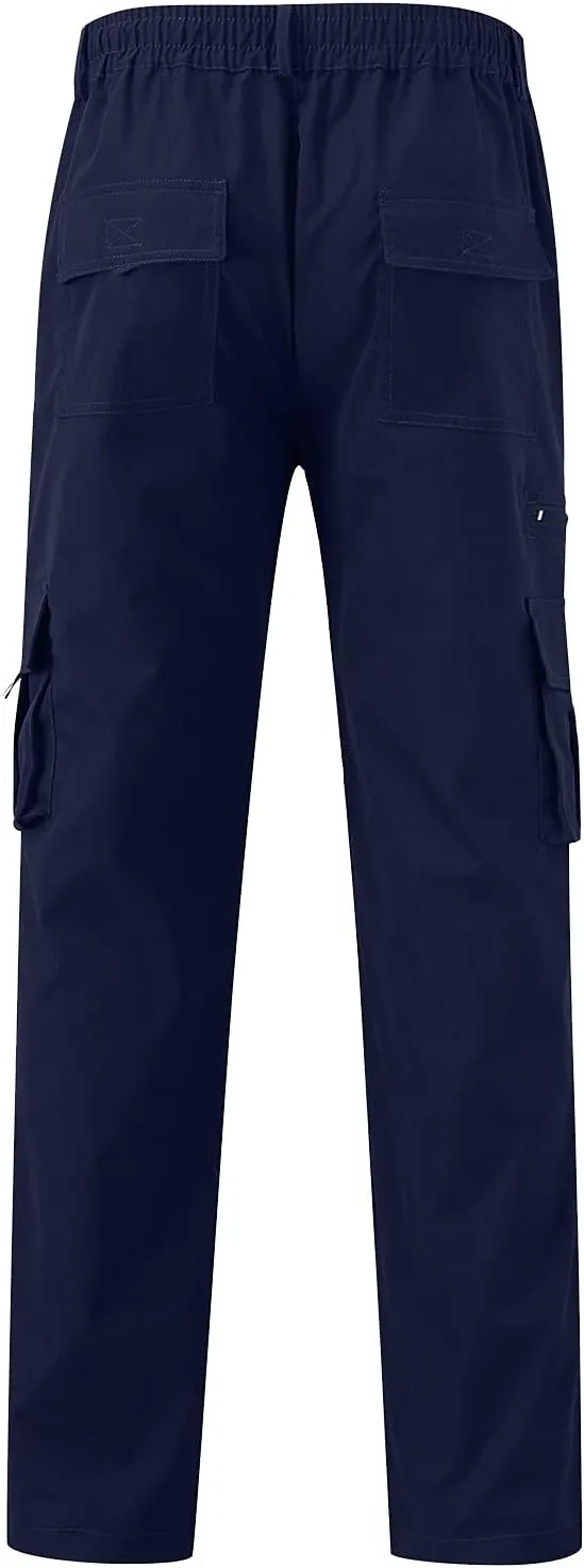 Big and Tall Sweatpants for Men Jogger Sweatpant with Pockets Fleece Jogging Bottoms Men Water Resistant Loose Fit