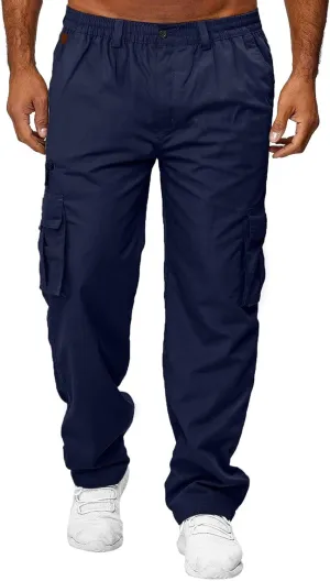 Big and Tall Sweatpants for Men Jogger Sweatpant with Pockets Fleece Jogging Bottoms Men Water Resistant Loose Fit