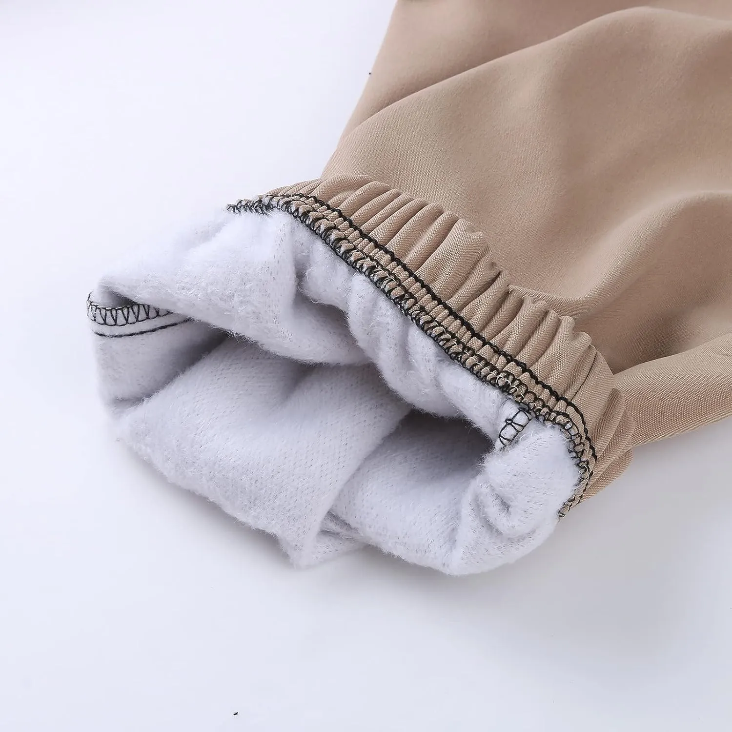 Big and Tall Sweatpants for Men Sweatpants Fleece Lined with Elastic Waistband Fleeced Cargo Pants Cargo Pants for