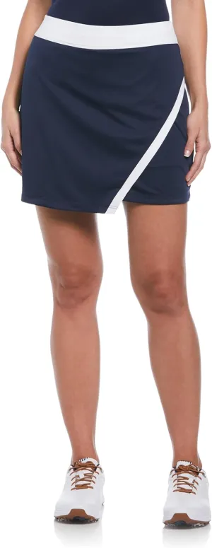 Callaway Women's 16" Color Block Wrap Golf Skort