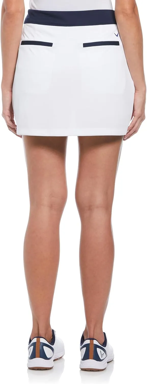 Callaway Women's 16" Color Block Wrap Golf Skort