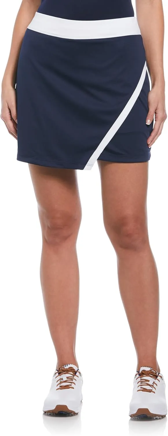 Callaway Women's 16" Color Block Wrap Golf Skort
