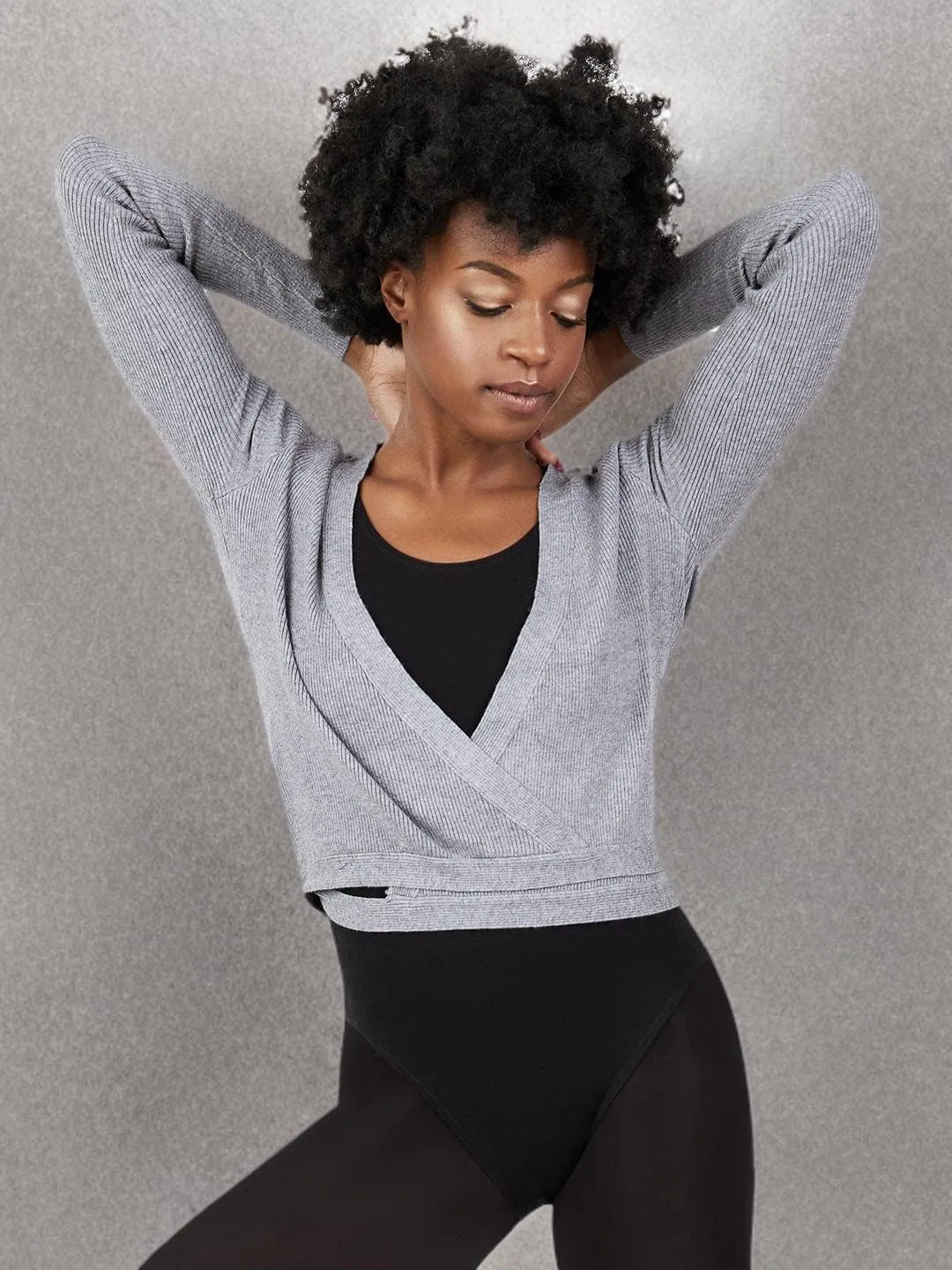 Capezio Women's Knit Wrap Sweater
