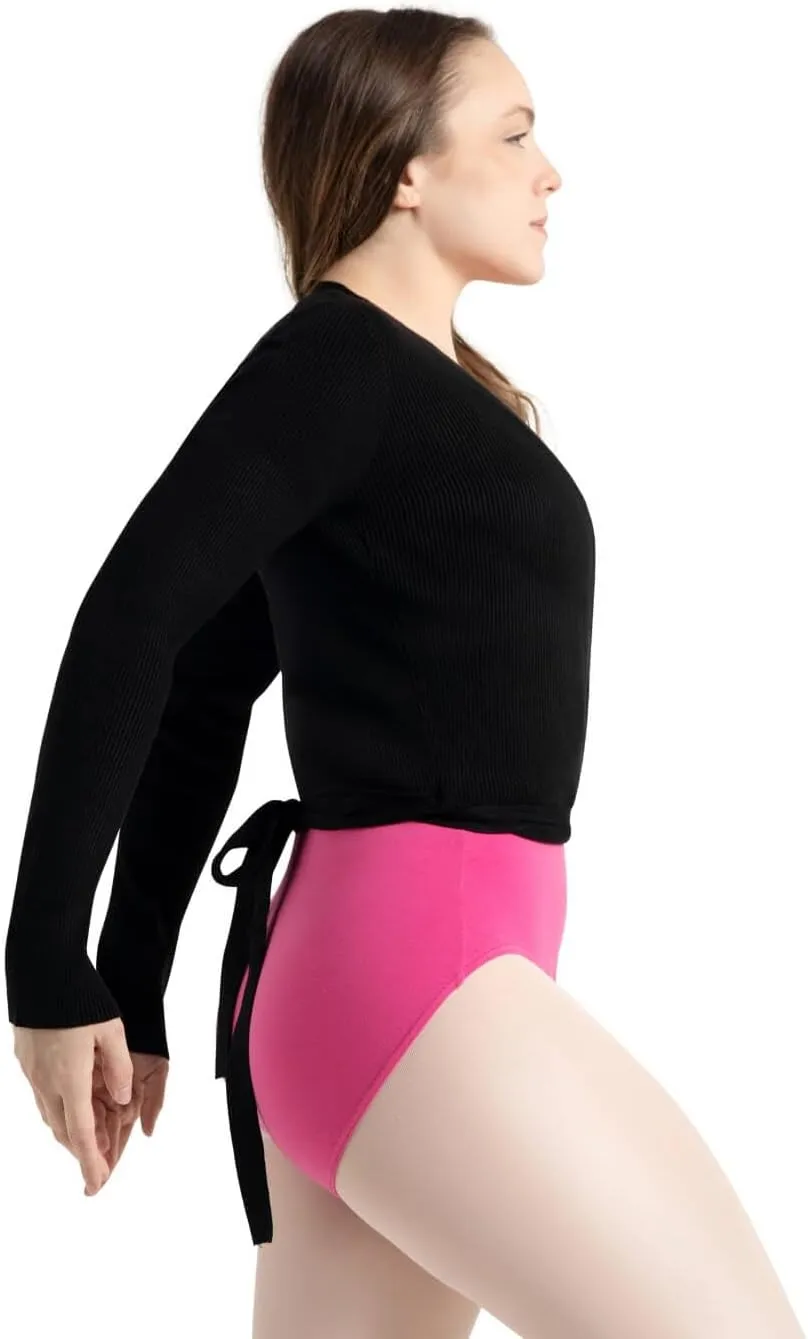 Capezio Women's Knit Wrap Sweater