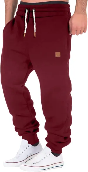 Cargo Pants for Men Big and Tall Sports Trousers Men's Cargo Pants Big and Tall Men's Elastic Waist Work Pants Loose