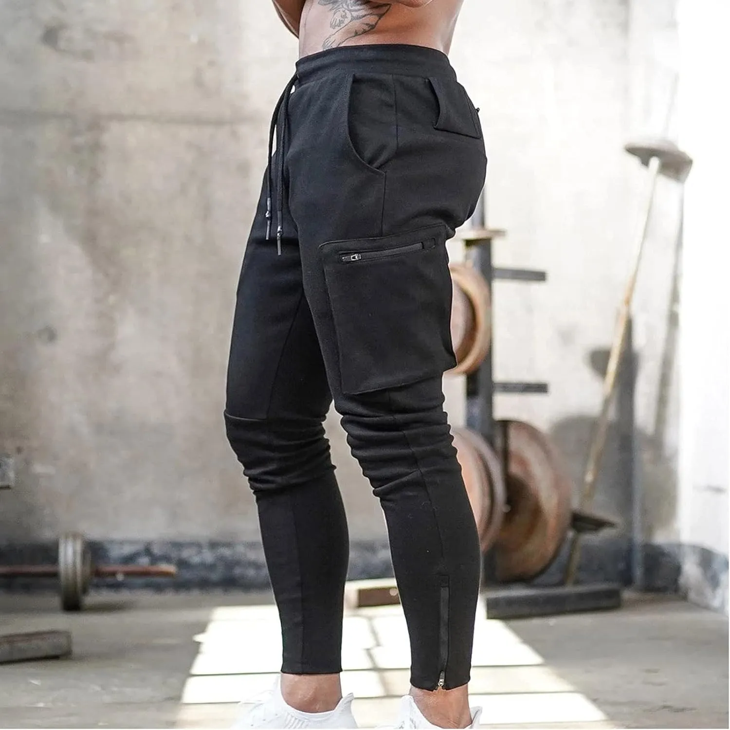 Cargo Pants for Men Relaxed Fit Gym Sweatpants Work Joggers Mens Long Pants Sweatpants for Men Men's Casual Trousers
