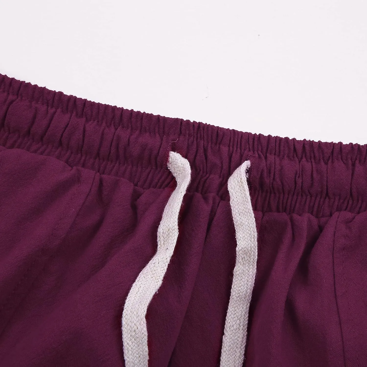 Cargo Pants for Men Relaxed Fit Pants Drawstring Sports Trousers Men's Casual Cargo Pants Loose Fit Jogger Sweatpants