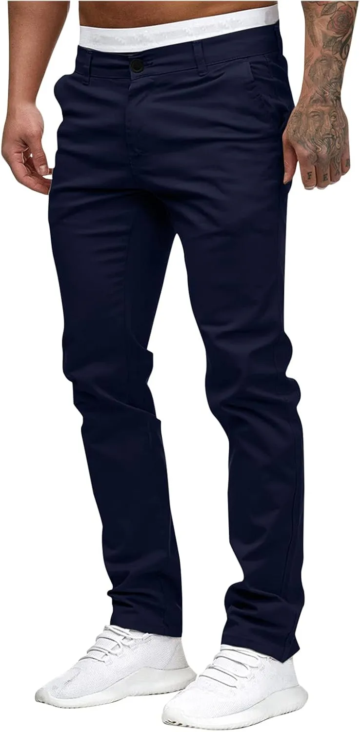 Cargo Pants for Men Work Fit Stretch Cargo Pant Men's Jogger Sweatpants Jogger Sweatpants for Men Men's Fleece Lounge