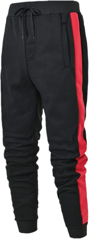 Cargo Sweatpants for Men Big and Tall Pants Drawstring Sport Trousers with Multi Pockets Men's Cargo Sweatpants with