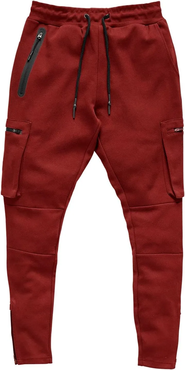 Cargo Sweatpants for Men Mens Lounge Pants Elastic Waist Jogger Sports Pants Drawstring Sports Trousers Men's Casual
