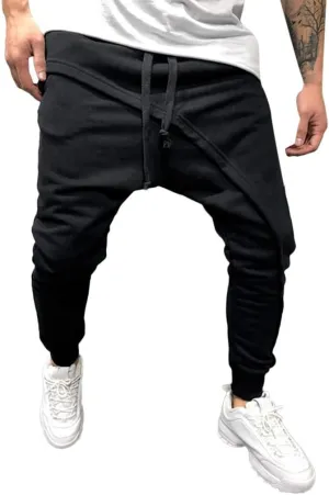 Cargo Sweatpants for Men Mens Lounge Pants Pants Mens Outdoors Jogger Pants Casual Athletic Drawstring Trousers Slim