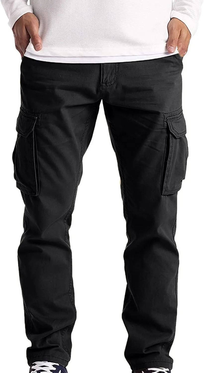 Cargo Sweatpants for Men Mens Lounge Pants Pants Tapered Athletic Sweatpants for Jogging Running Exercise Gym Workout