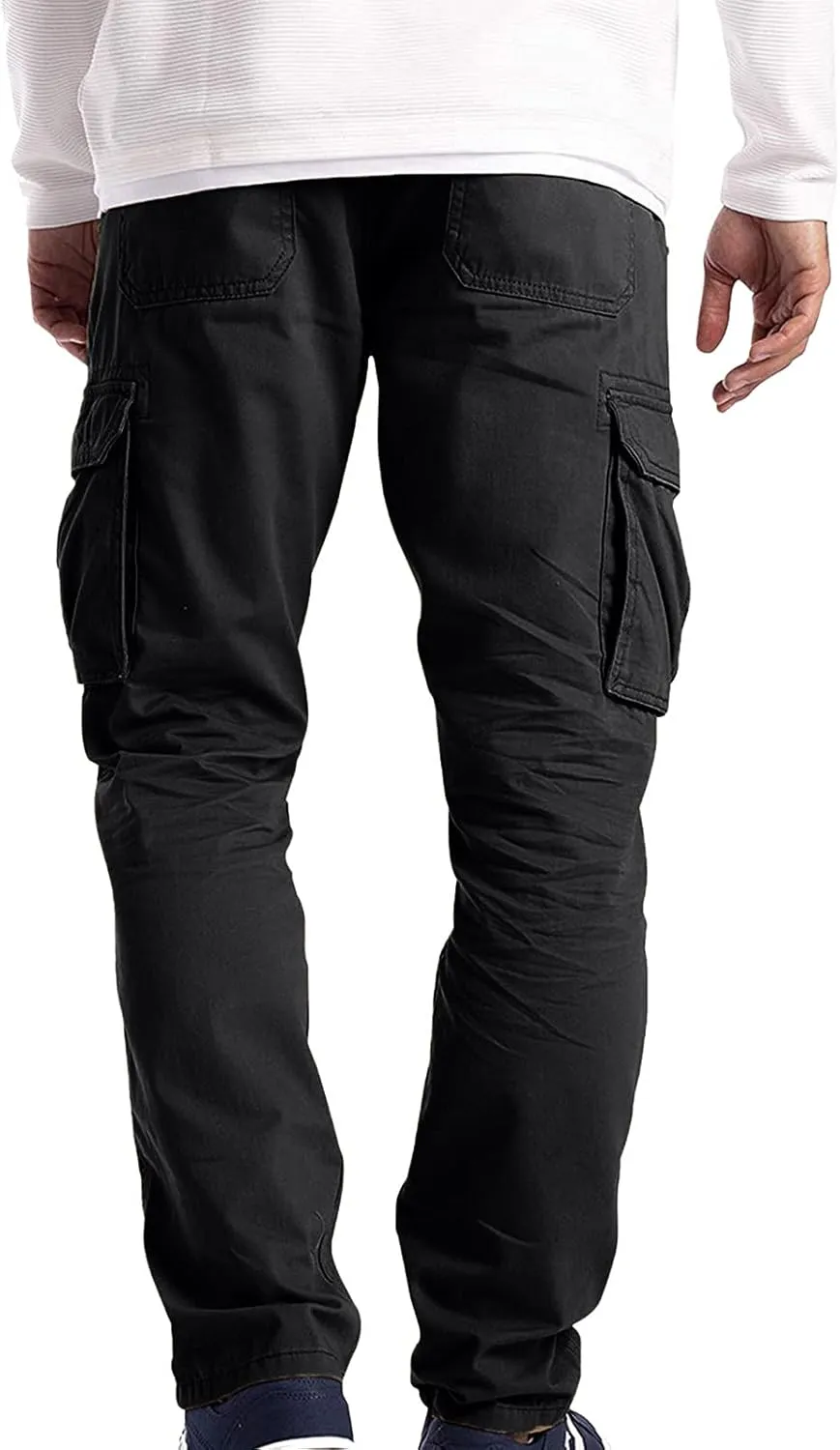 Cargo Sweatpants for Men Mens Lounge Pants Pants Tapered Athletic Sweatpants for Jogging Running Exercise Gym Workout