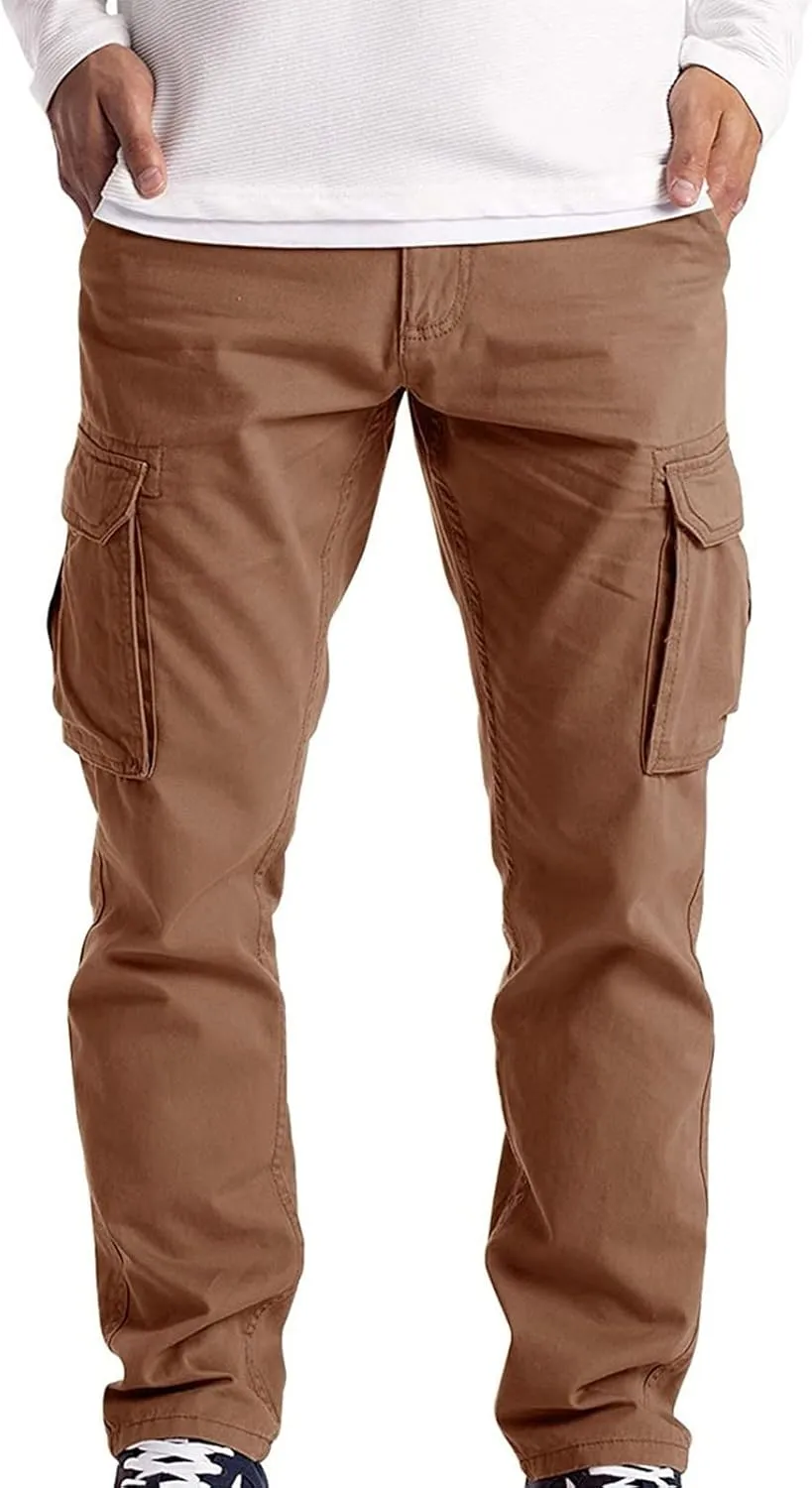 Cargo Sweatpants for Men Mens Lounge Pants Pants Tapered Athletic Sweatpants for Jogging Running Exercise Gym Workout