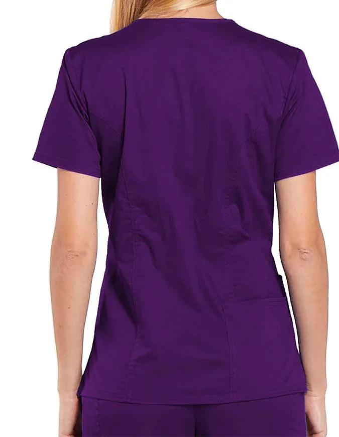 Cherokee Workwear Core Stretch Women's V-Neck Top