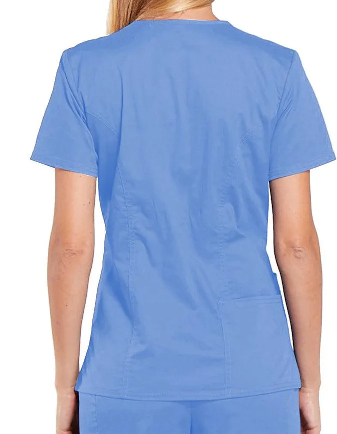 Cherokee Workwear Core Stretch Women's V-Neck Top