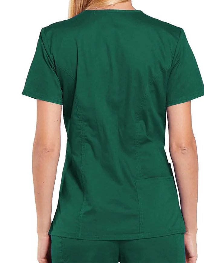 Cherokee Workwear Core Stretch Women's V-Neck Top
