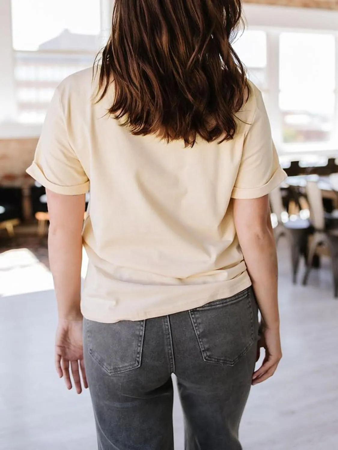 Chulianyouhuo 50th Birthday Gift for Women Vintage 1975 T Shirt Funny Letter Print Party Tops Casual Short Sleeve Tees
