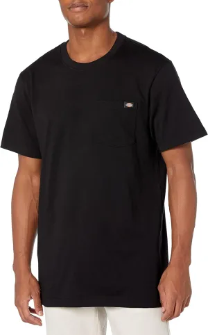 Dickies Men's Short-Sleeve Pocket T-Shirt Black ,4X- Tall
