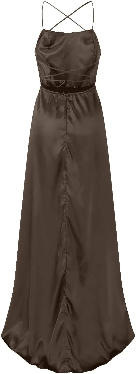 Dresses for Women Backless Maxi Dress Sleeveless Summer Sundress Beach Vacation Sexy Dress Long Sundresses for Women