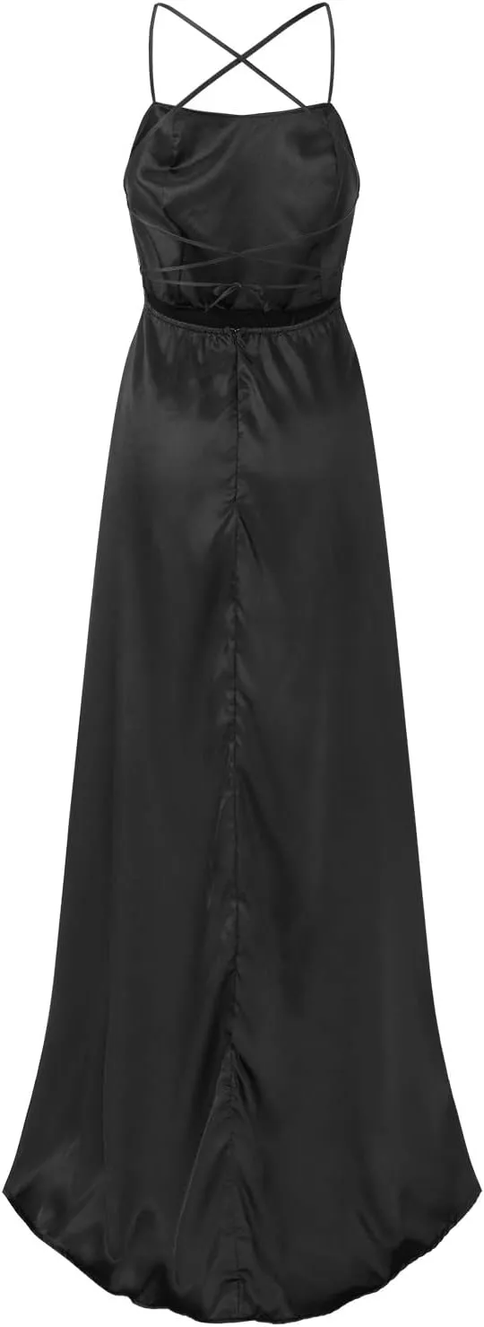 Dresses for Women Backless Maxi Dress Sleeveless Summer Sundress Beach Vacation Sexy Dress Long Sundresses for Women