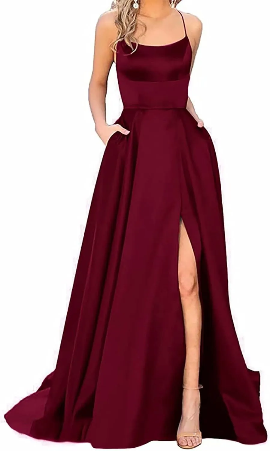 Dresses for Women Backless Maxi Dress Sleeveless Summer Sundress Beach Vacation Sexy Dress Long Sundresses for Women