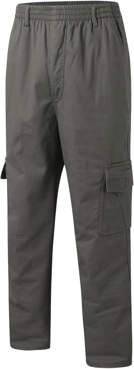 GIERIDUC Men Outdoor Cargo Pant Best Travel Pants for Long Flights Men's Mens Long Underwear Pants Mens Khaki Pants Outdoor