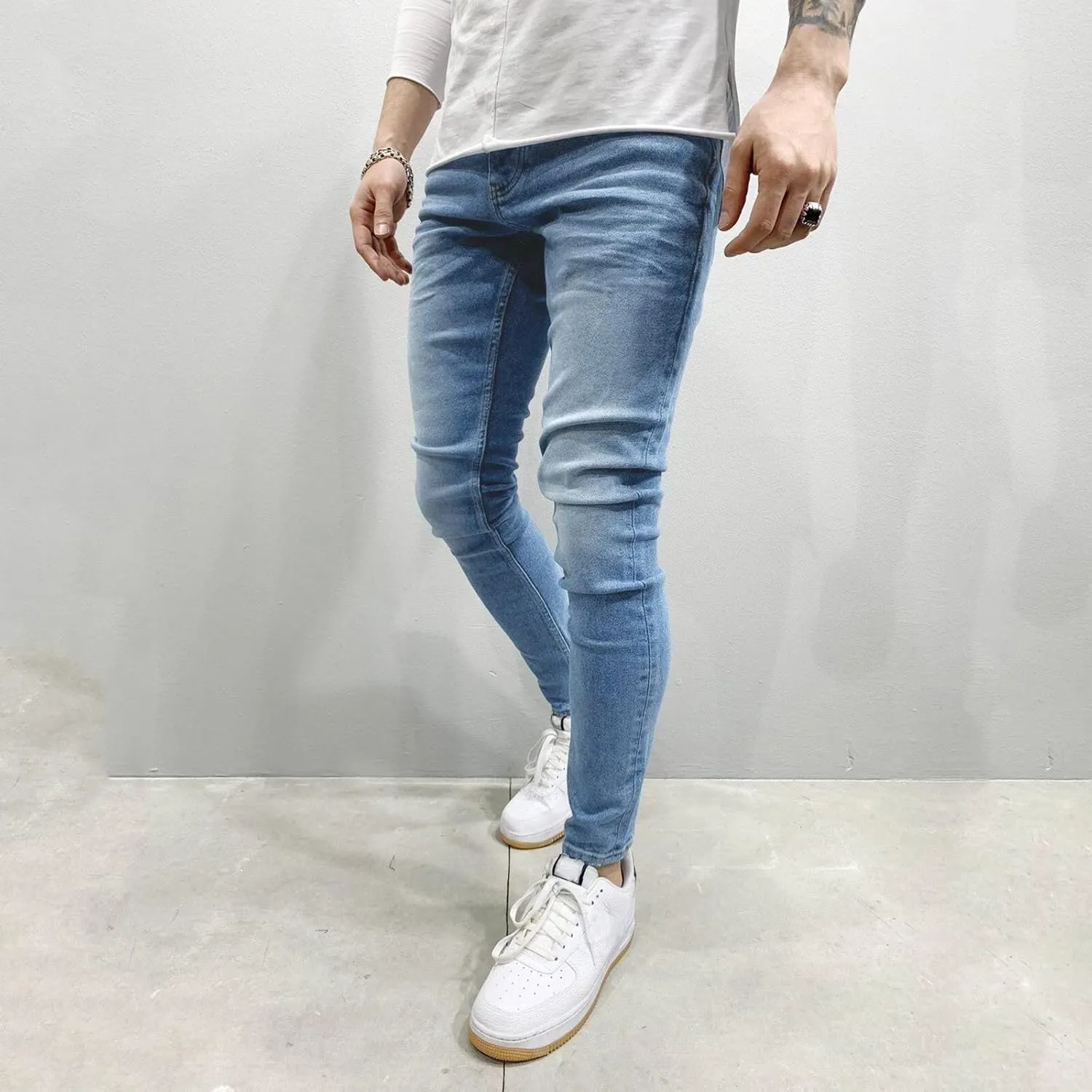 GIERIDUC Men's Techwear Pants Mens Trousers Casual Pants Expandable Waist Corduroy Regular Fit Pants Lightweight Joggers Men
