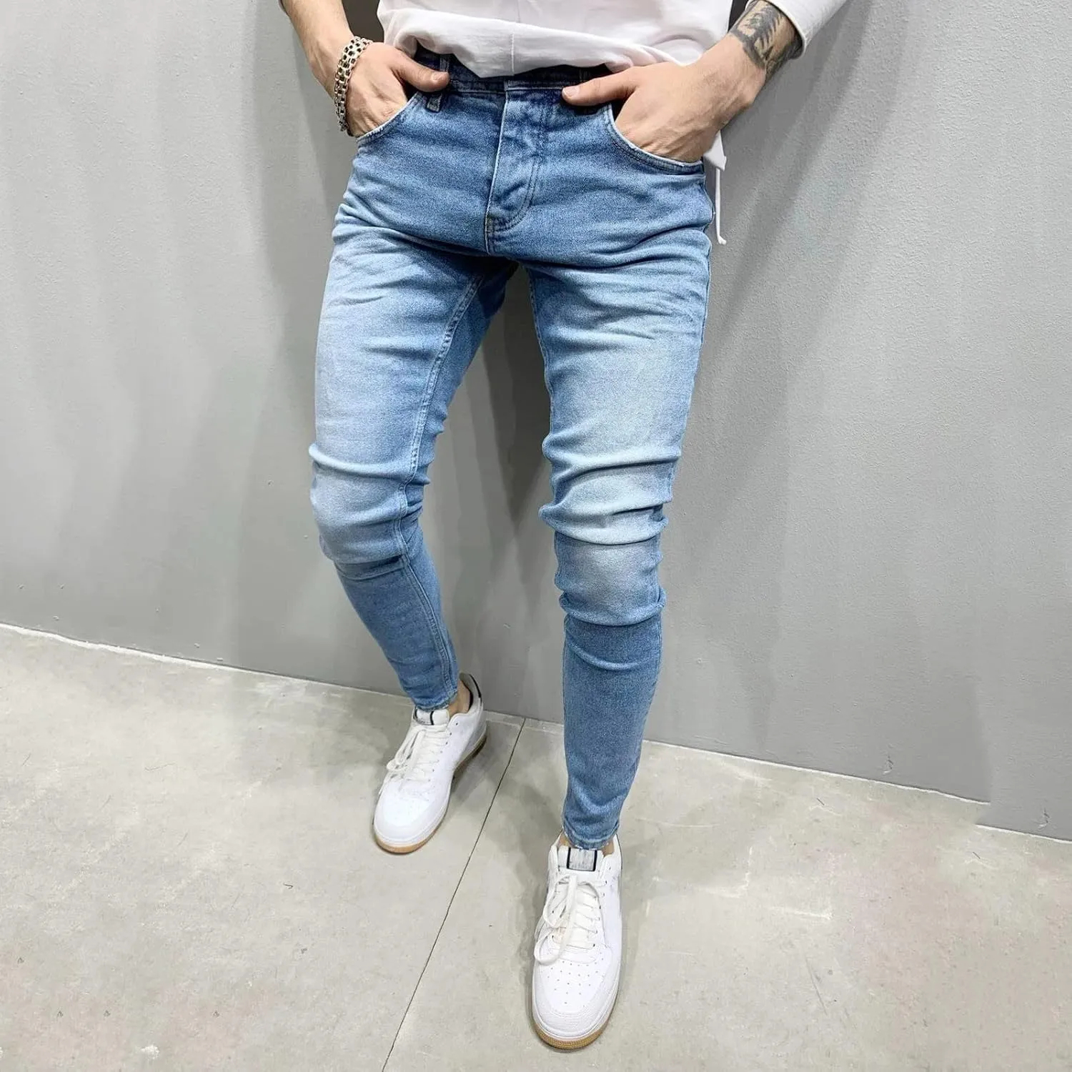 GIERIDUC Men's Techwear Pants Mens Trousers Casual Pants Expandable Waist Corduroy Regular Fit Pants Lightweight Joggers Men