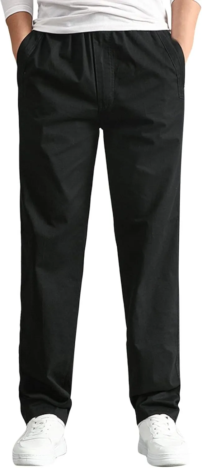 GIERIDUC Plaid Dress Pants for Men's Mens Work Trousers with Knee Pads Best Workout Pants for Men Corduroy Men's Pants Slim