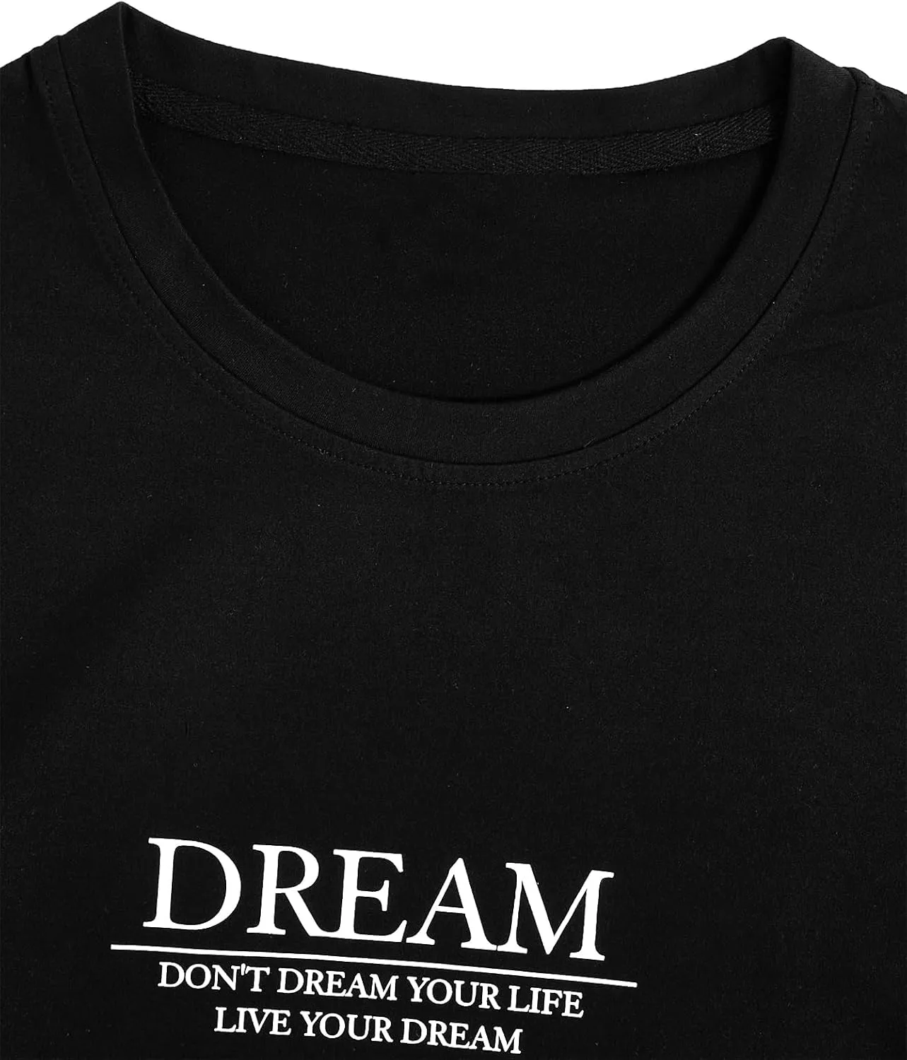 GORGLITTER Men's Cool Graphic T Shirts Oversized Short Sleeve Drop Shoulder Crewneck Tee Top