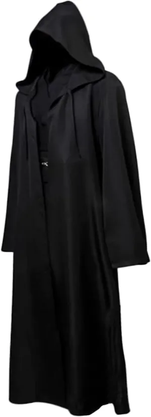 GraduatePro Star Wars Costumes Jedi Sith Robe for Men Darth Maul Sidious Cloak Hooded Coat Fancy Cosplay Renaissance Party
