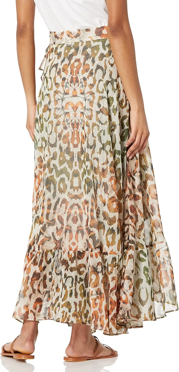 GUESS Women's Verity Maxi Wrap Skirt