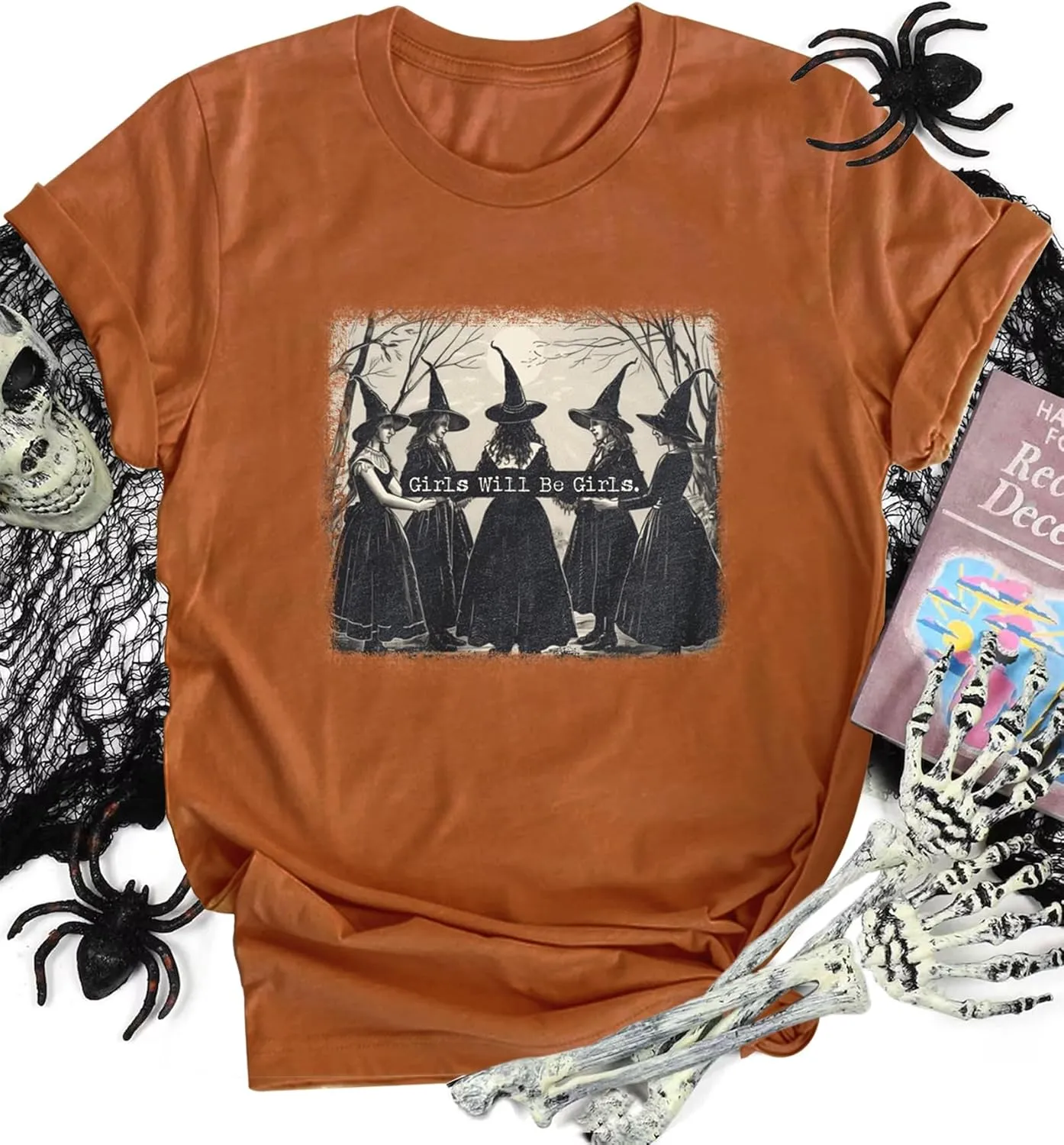 Halloween T Shirt Sanderson Sisters Bed and Breakfast Funny Letter Print Women Short Sleeve Graphic Tees Tops