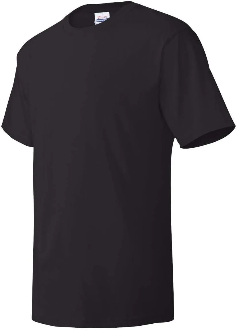 Hanes Men's ComfortSoft 6 Pack Crew Neck Tee