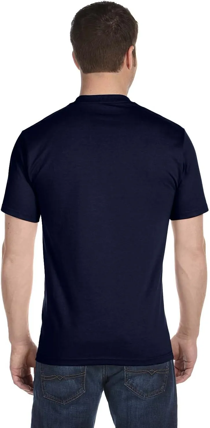 Hanes Men's ComfortSoft 6 Pack Crew Neck Tee