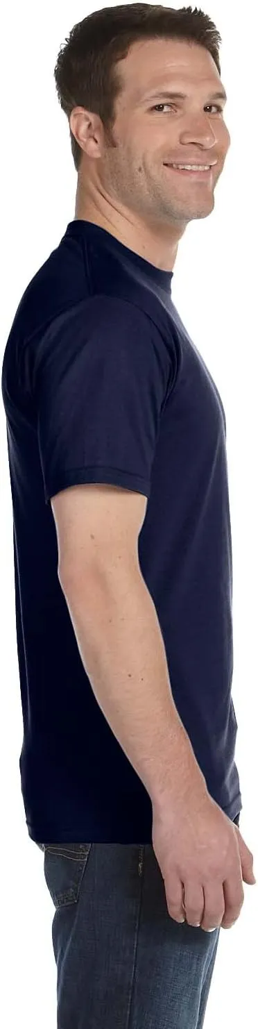 Hanes Men's ComfortSoft 6 Pack Crew Neck Tee